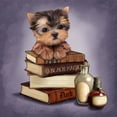 thumbnail image 1 of DIAMOND ART CLUB Yorkie  Magic Books Diamond Painting Kit, 1 of 4