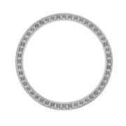 DIAMOND BEZEL FOR MENS 34MM TUDOR PRINCE OYSTERDATE 90500 WATCH STAINLESS STEEL