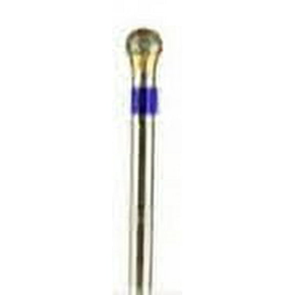 DIAMOND BUR, SINTERED, Medium 240 grit 2.34mm mandrel(hp)Round, ball 5mm