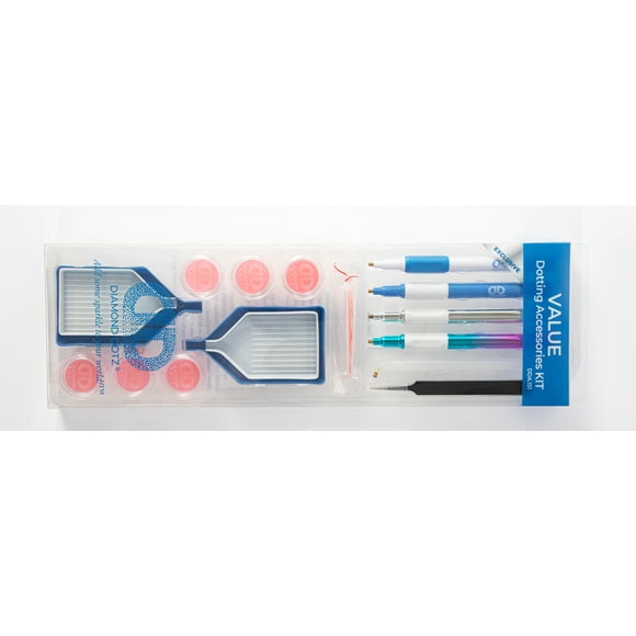 DIAMOND DOTZ 29 Piece Diamond Painting Accessory Value Pack