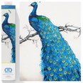 thumbnail image 1 of DIAMOND DOTZ® Blue Peacock Diamond Painting Kit, 1 of 6