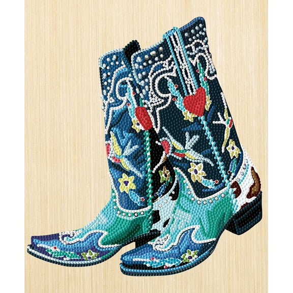 DIAMOND DOTZ Boots n' All Special Edition Diamond Painting Kit