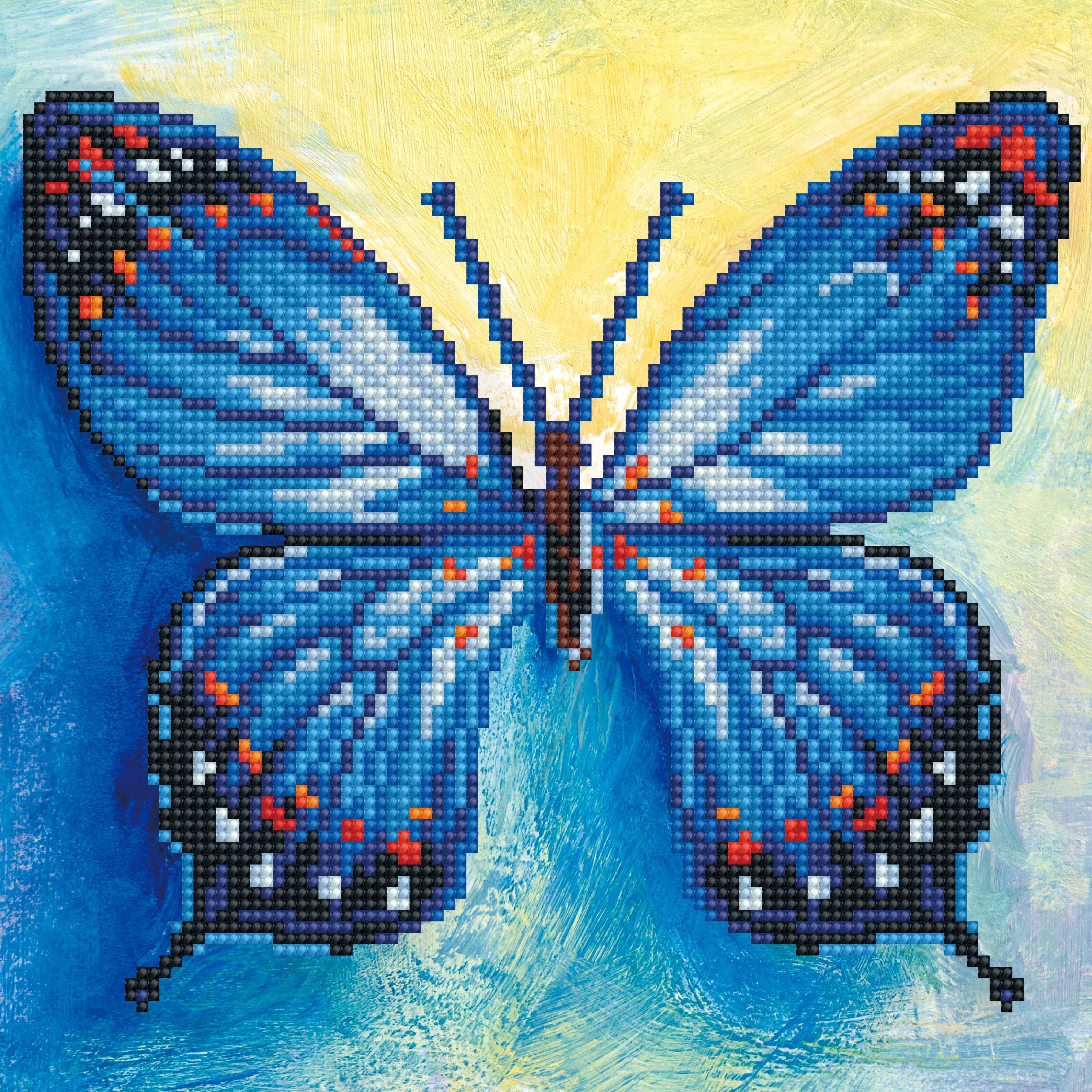 20 Pcs Butterfly Diamond Painting Kits,Butterfly Diamond Art Butterfly Art