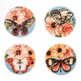 thumbnail image 1 of DIAMOND DOTZ® Butterfly Coasters Diamond Painting Kit, 1 of 10