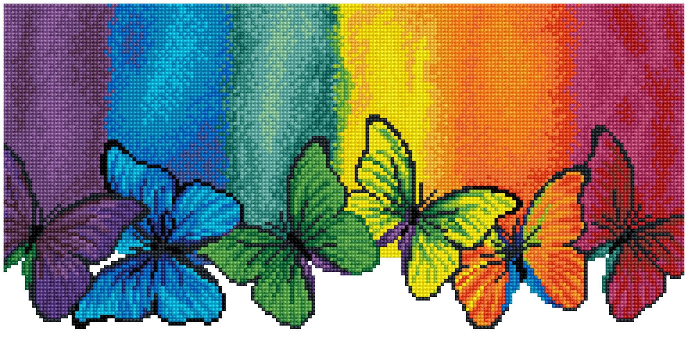 RF7414ButterflyHouseLightBlueW