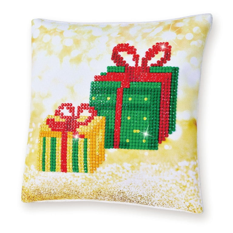 DIAMOND DOTZ® Christmas Gifts Mini Pillow Diamond Painting Kit 