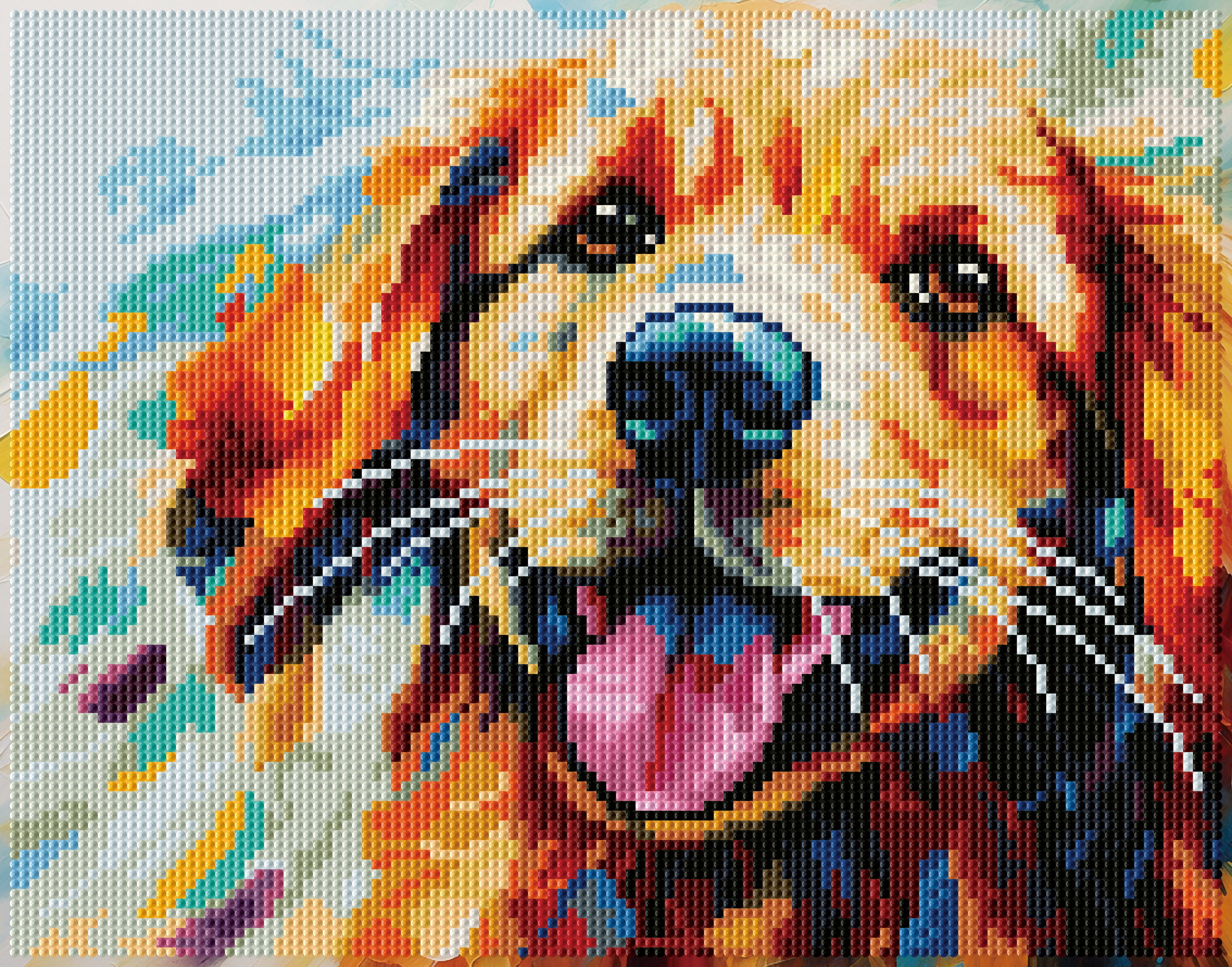 DIAMOND DOTZ® Color Splash Dog Special Edition Diamond Painting
