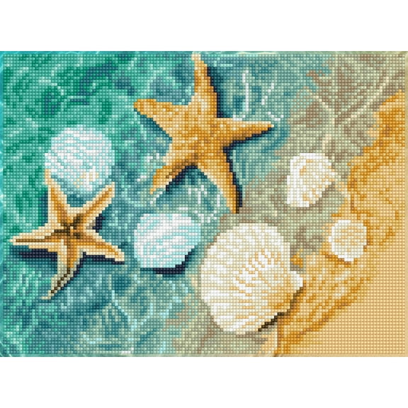 DIAMOND DOTZ Crystal Shore Special Edition Diamond Painting Kit