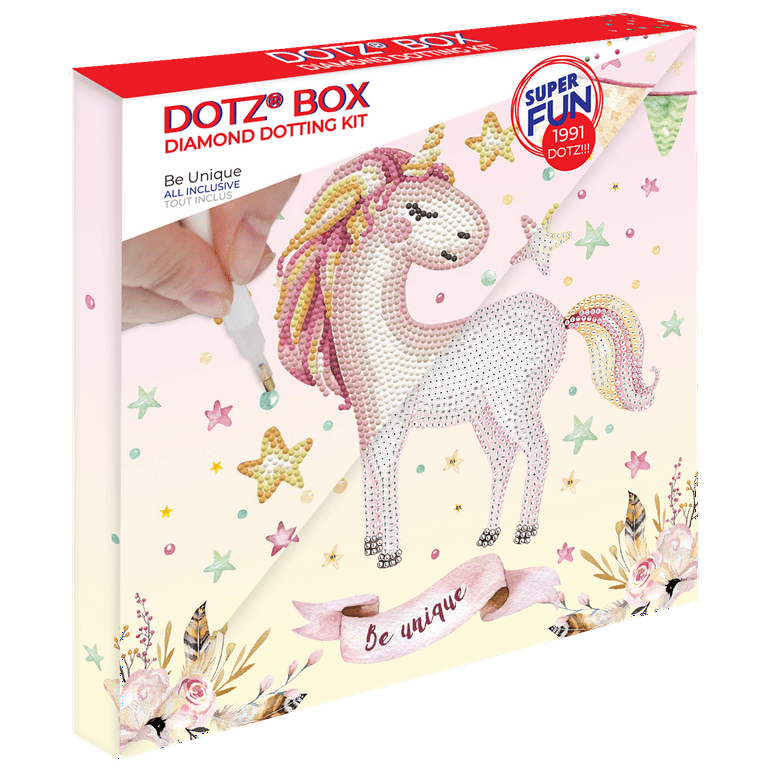 Diamond Dotz Diamond Art Box Kit 8.6X8.6-Narwhal Dreams