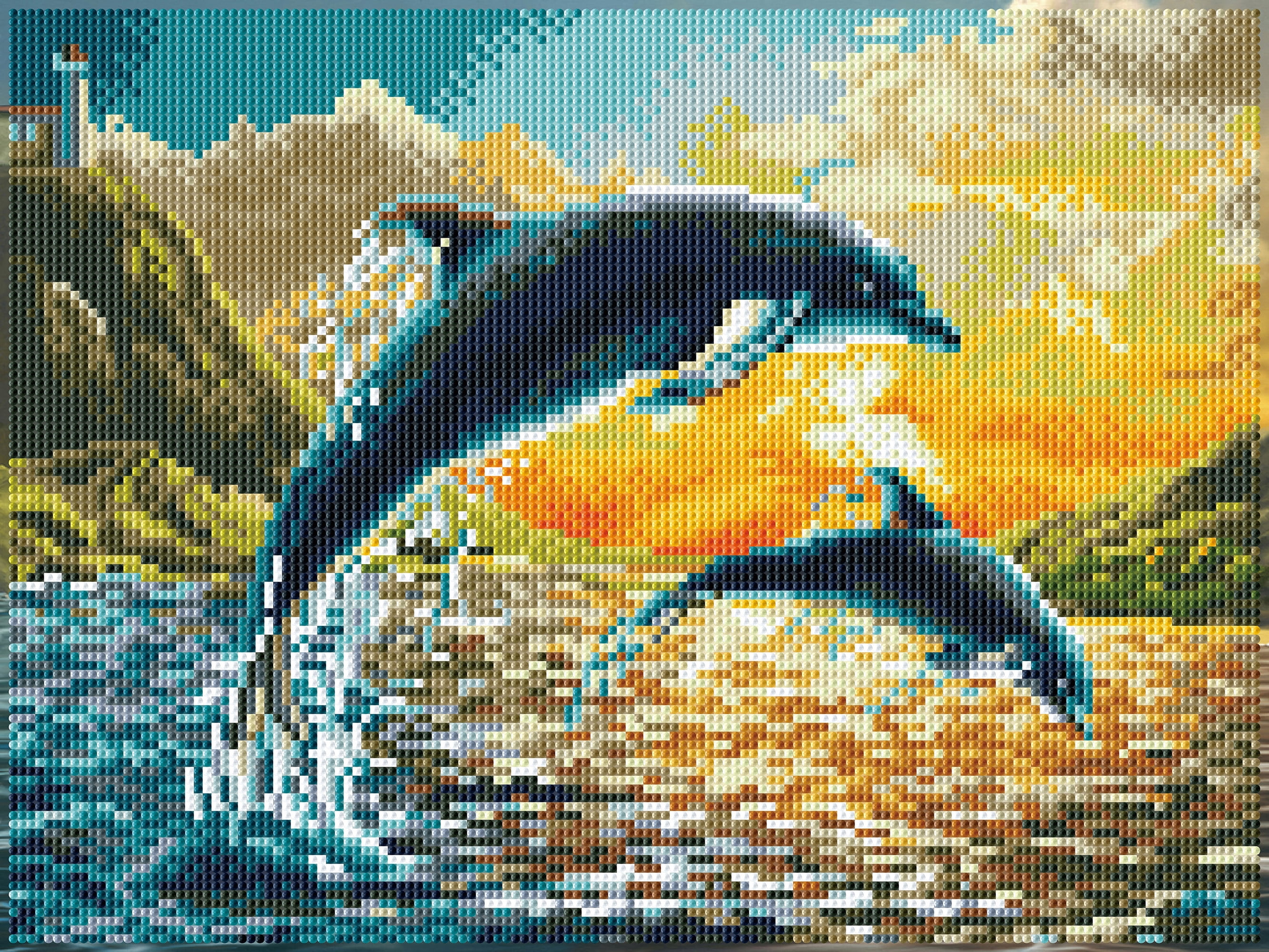 DIAMOND DOTZ® Dolphin Sunset Special Edition Diamond