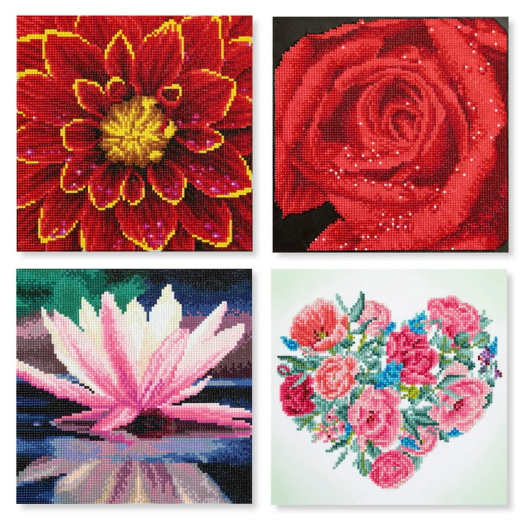 DIAMOND DOTZ® Floral Masterpiece Diamond Painting Bundle DIAMOND DOTZ® Floral Masterpiece Diamond Painting Bundle