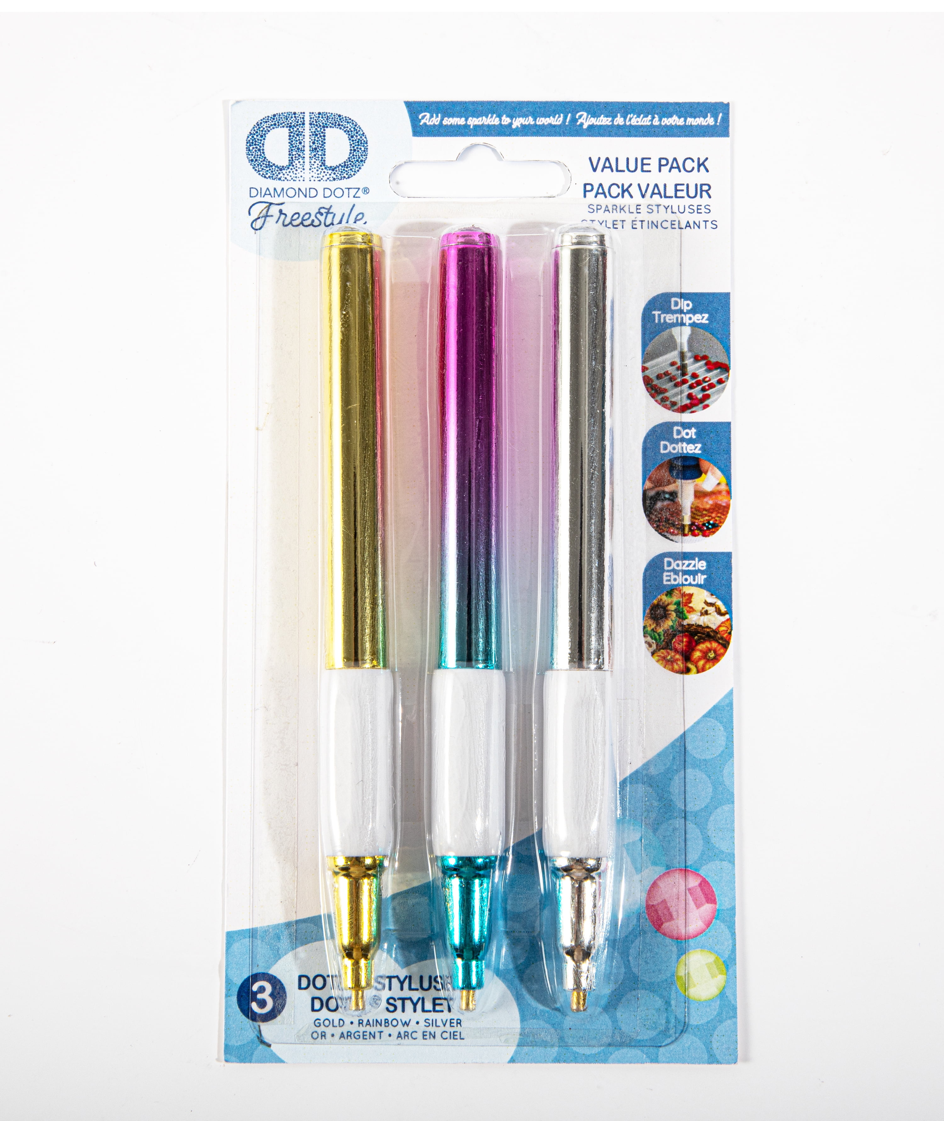 DIAMOND DOTZ Freestyle Sparkle Ergo Stylus Value Pack