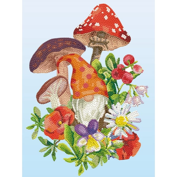 DIAMOND DOTZ Garden Gnome Special Edition Diamond Painting Kit