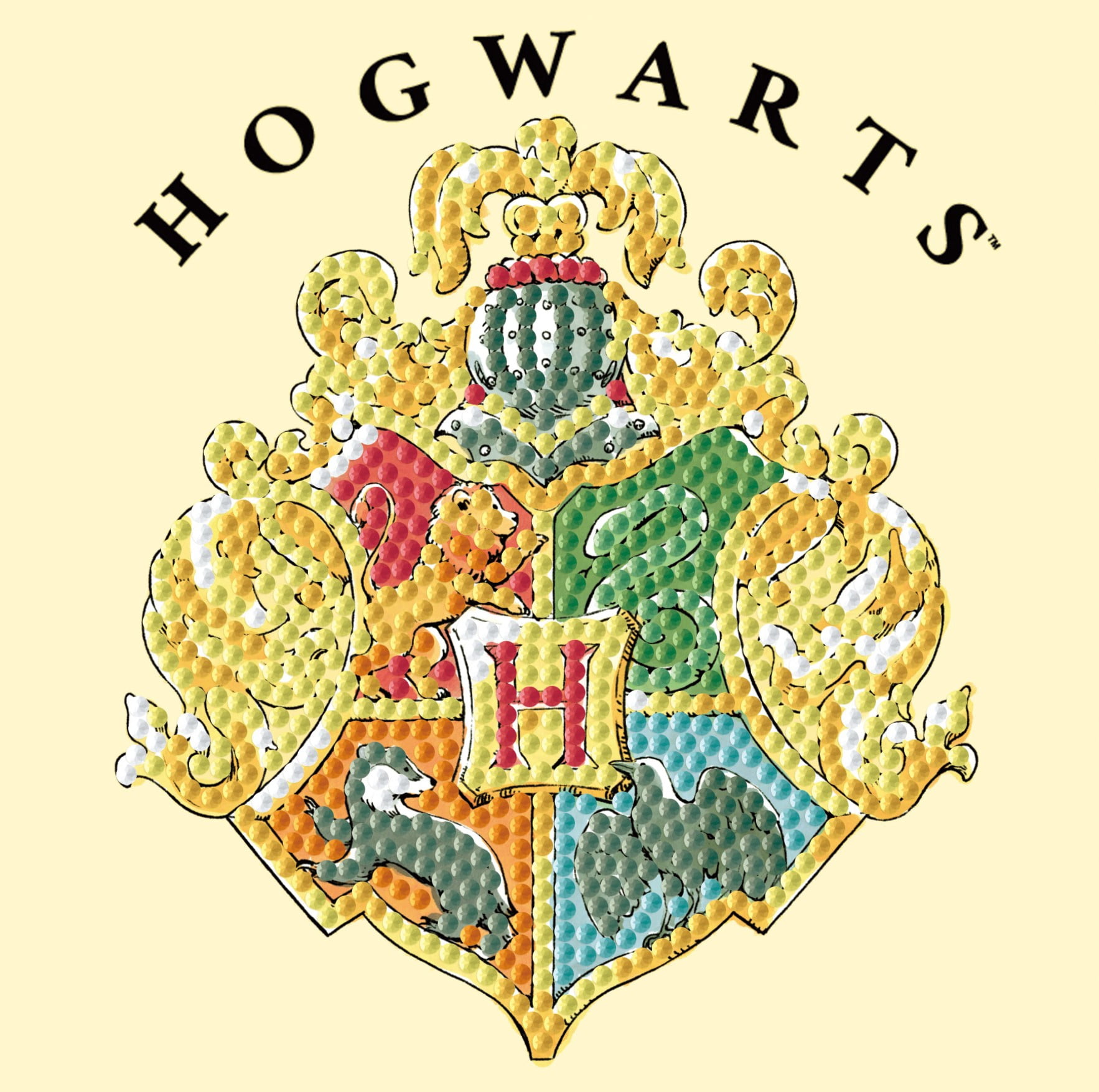 ハリーポッター　premium print DIAMOND DOTZ® Harry Potter Hogwarts Crest Special Edition DOTZ