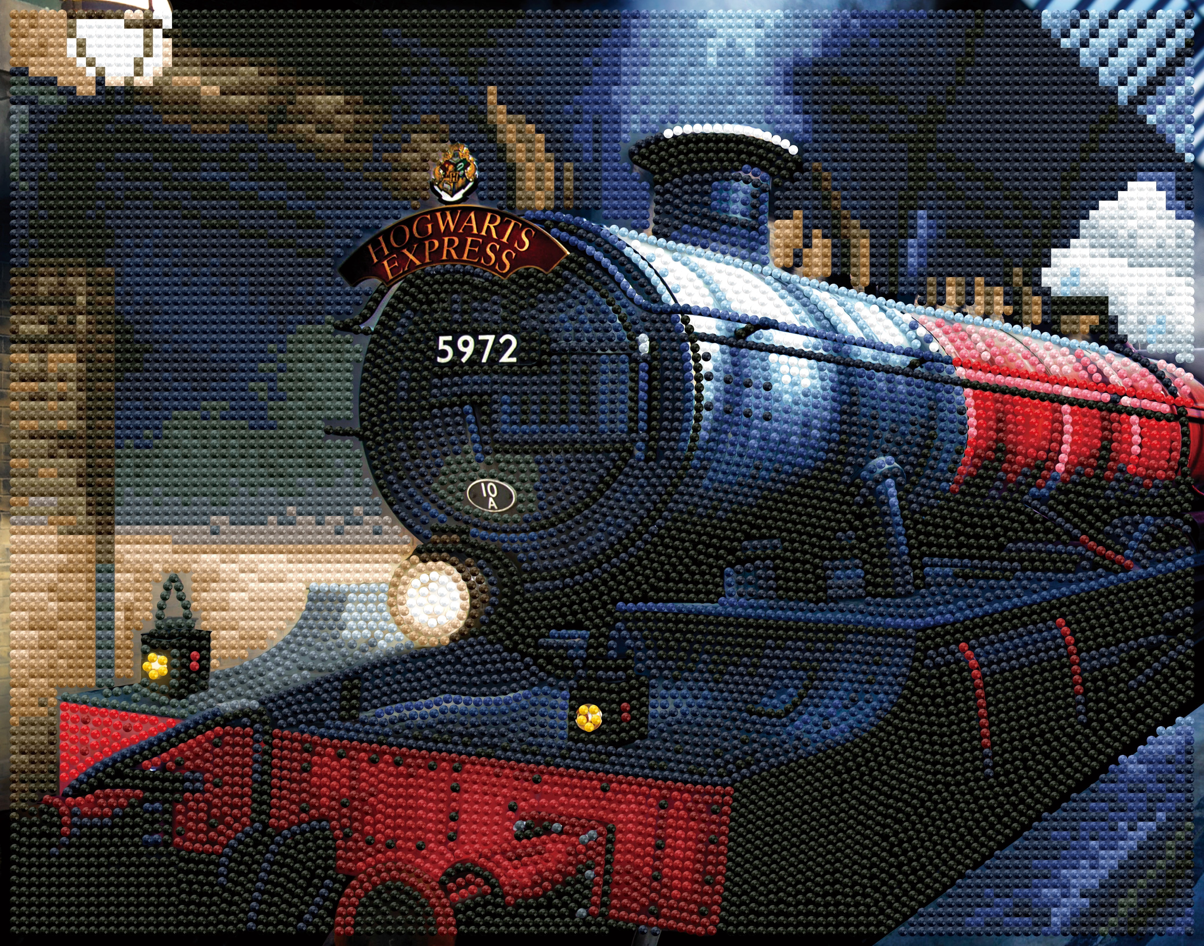 DIAMOND DOTZ® Harry Potter Hogwarts Express Special Edition Diamond Painting Kit