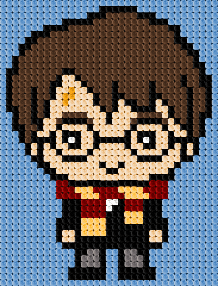 DIAMOND DOTZ® Harry Potter™ Latch Hook Kit