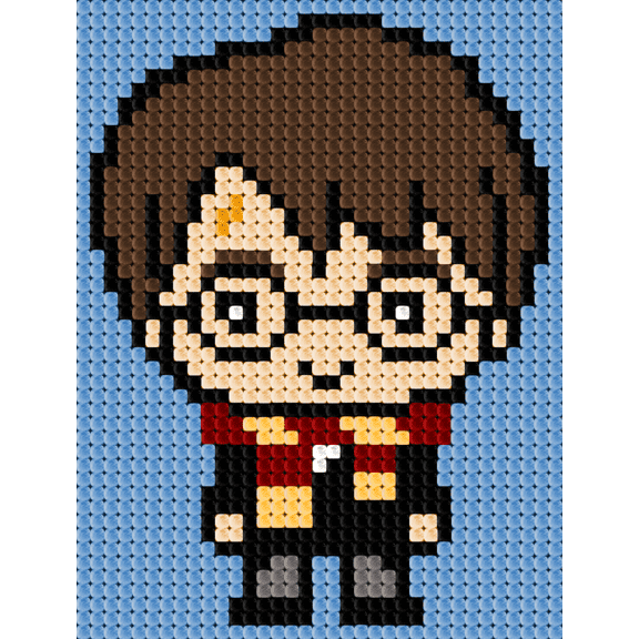 DIAMOND DOTZ Harry Potter Latch Hook Kit