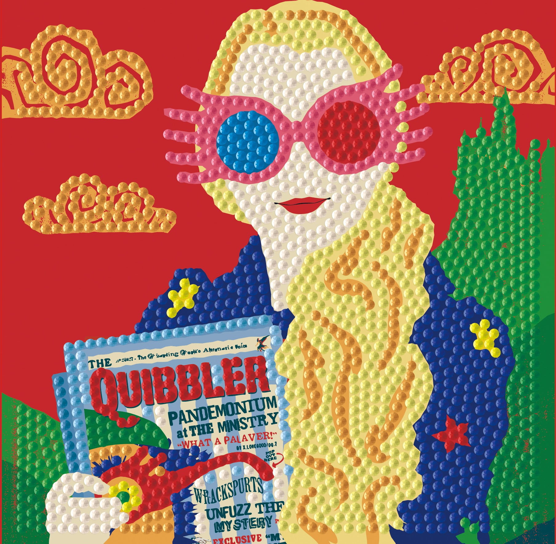 DIAMOND DOTZ® Harry Potter Luna Lovegood Special Edition DOTZ® Box Diamond Painting Kit
