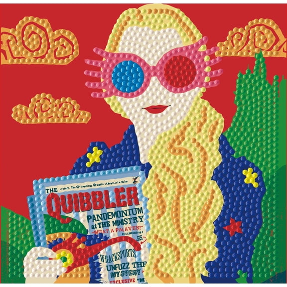 DIAMOND DOTZ Harry Potter Luna Lovegood Special Edition DOTZ Box Diamond Painting Kit