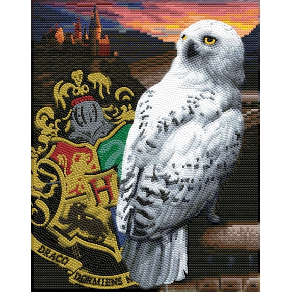DIAMOND DOTZ® Harry Potter Snowy Owl Hedwig Special Edition Diamond Painting Kit