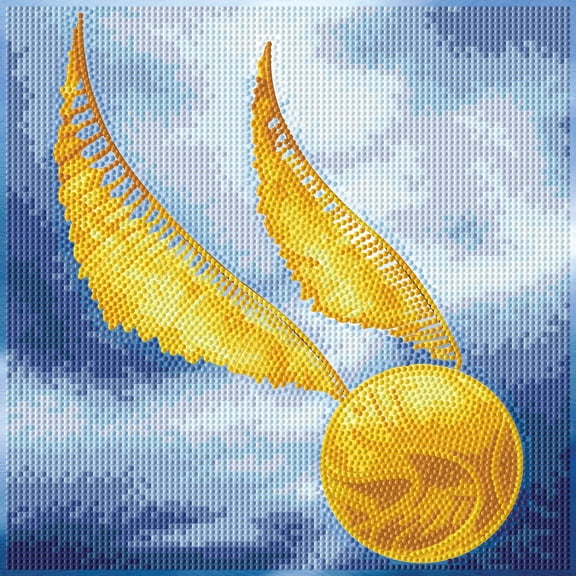 DIAMOND DOTZ Harry Potter The Golden Snitch Special Edition Diamond Painting Kit