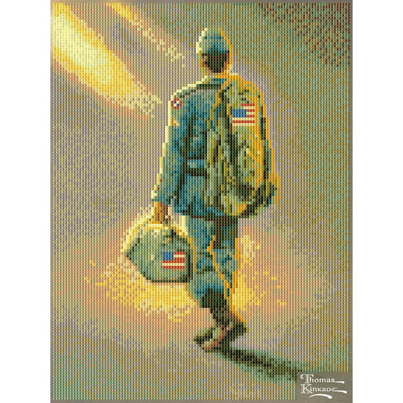 DIAMOND DOTZ Heading Home Special Edition Diamond Painting Kit