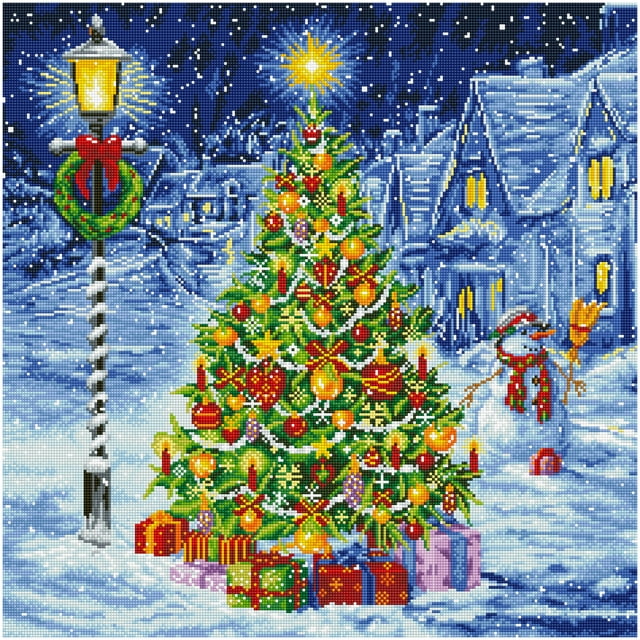 DIAMOND DOTZ® Oh Christmas Tree Diamond Painting Kit