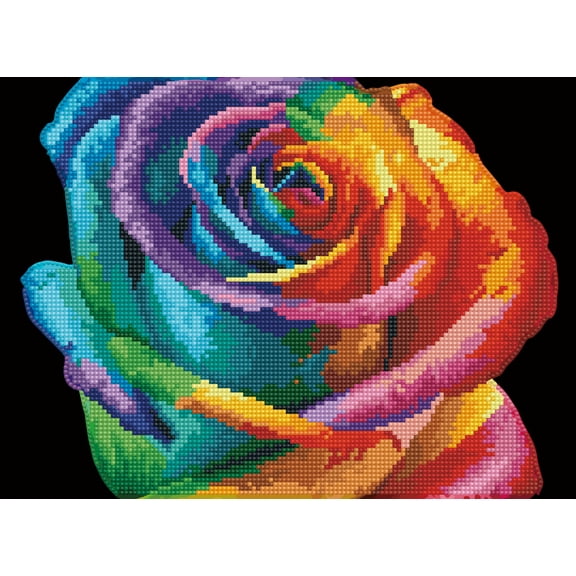 DIAMOND DOTZ® Rose Portrait Special Edition Diamond Painting Kit