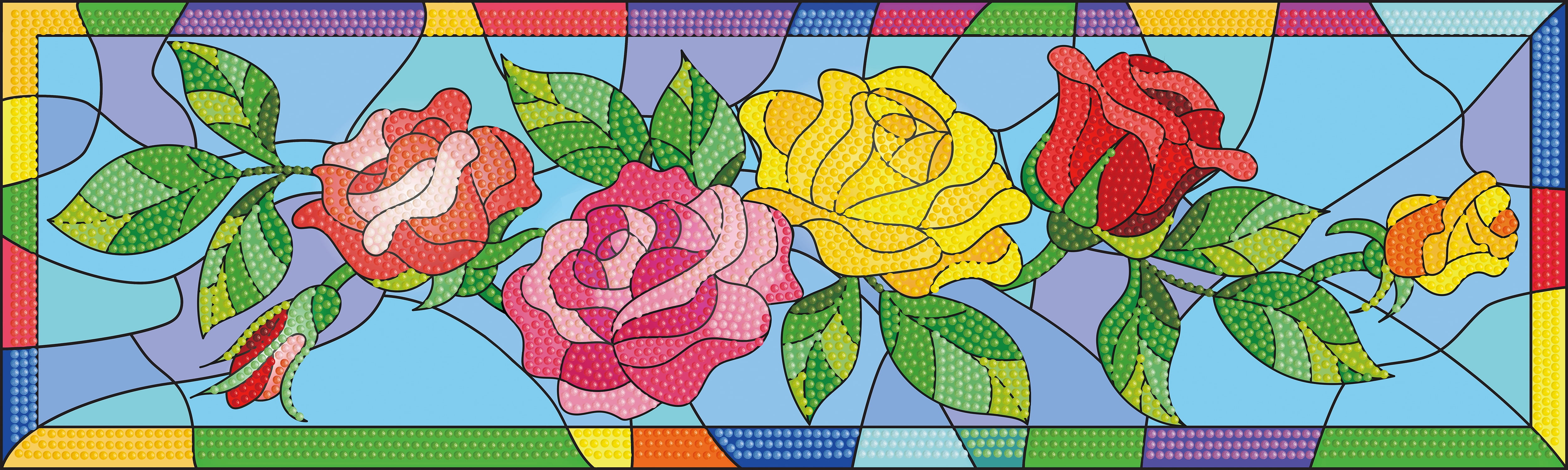 DIAMOND DOTZ® Rose Window Special Edition Diamond Painting Kit