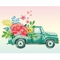 thumbnail image 1 of DIAMOND DOTZ® Spring Delivery Special Edition Diamond Painting Kit, 1 of 11