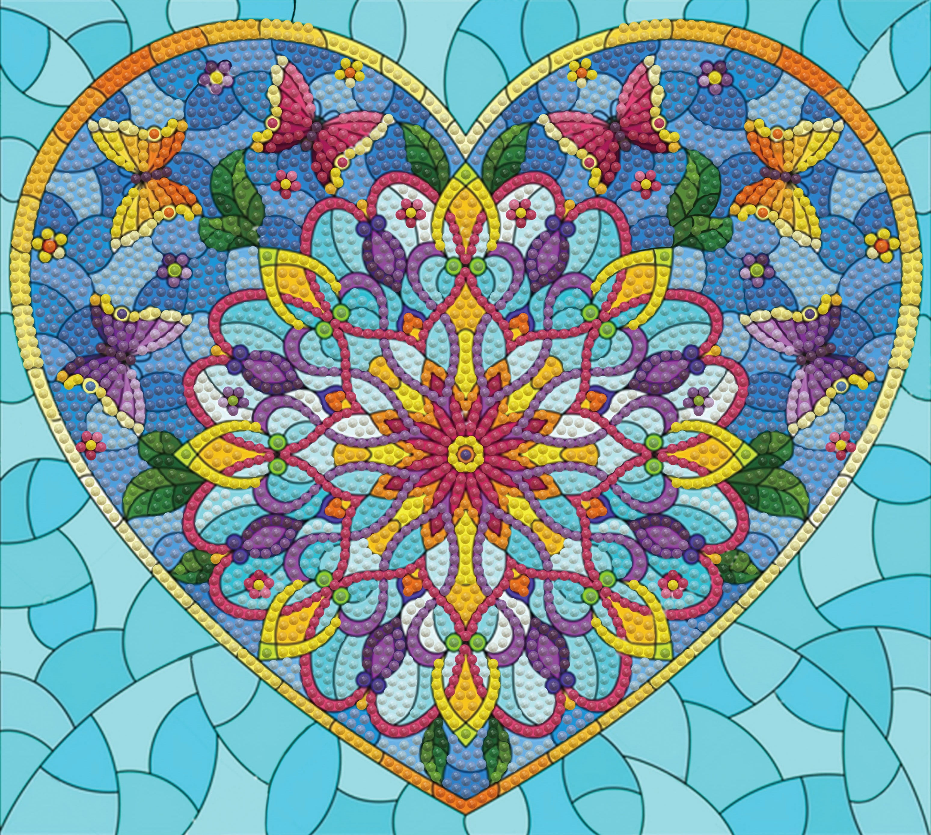 DIAMOND DOTZ® Stained Glass Special Edition Diamond Painting Kit