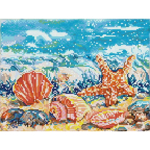 DIAMOND DOTZ Summertime Beach Special Edition Diamond Painting Kit