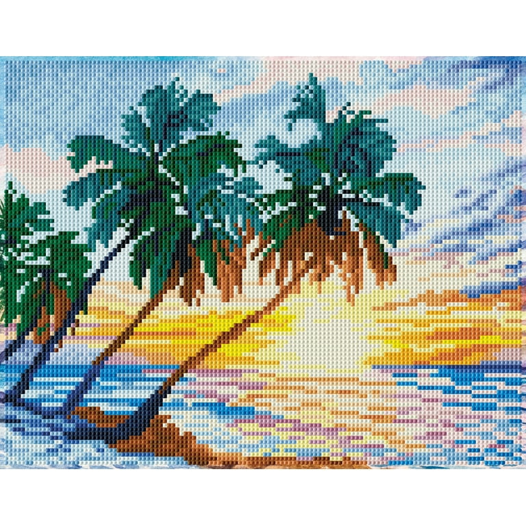 DIAMOND DOTZ® Tropical Sunset Special Edition Diamond Painting Kit