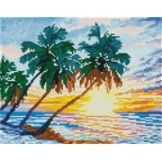 DIAMOND DOTZ  Tropical Sunset Special Edition Diamond Painting Kit