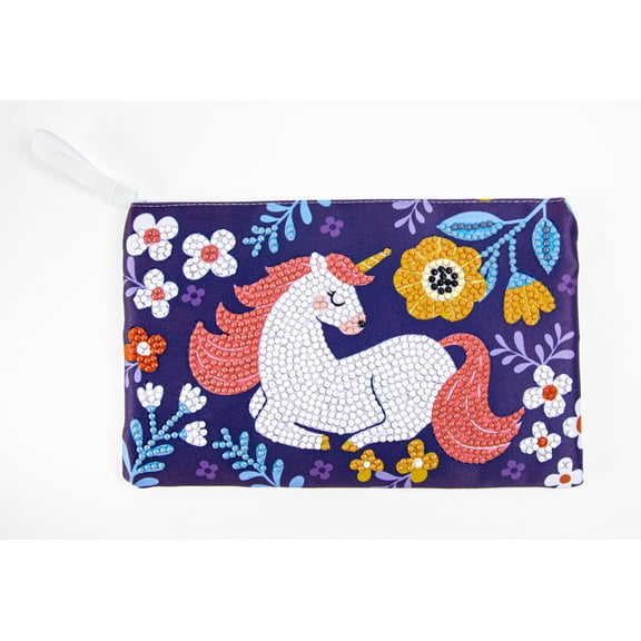 DIAMOND DOTZ Unicorn Dreams Zipper Pouch Diamond Painting Kit