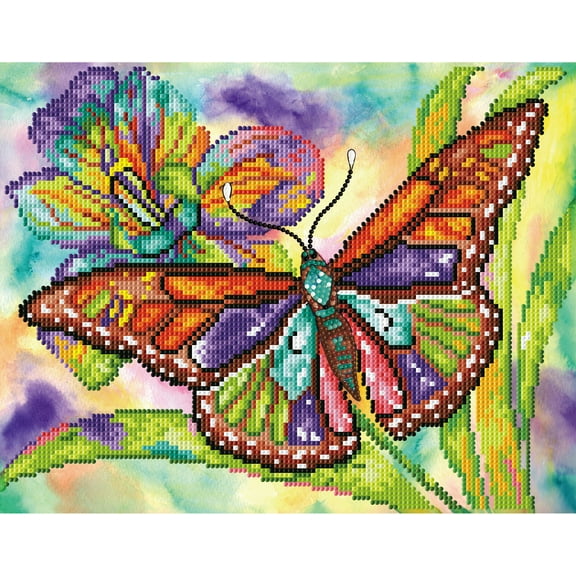 DIAMOND DOTZ Watercolor Butterfly Special Edition Diamond Painting Kit