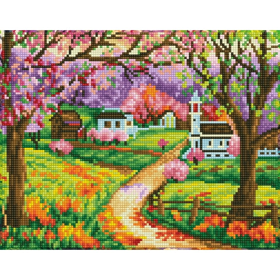 DIAMOND DOTZ Winding Road Special Edition Diamond Painting Kit
