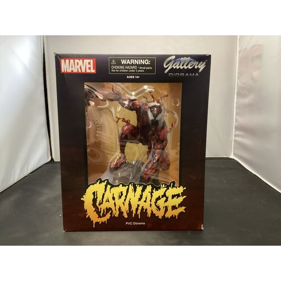 DIAMOND SELECT TOYS Marvel Gallery: Carnage PVC Figure, Multicolor