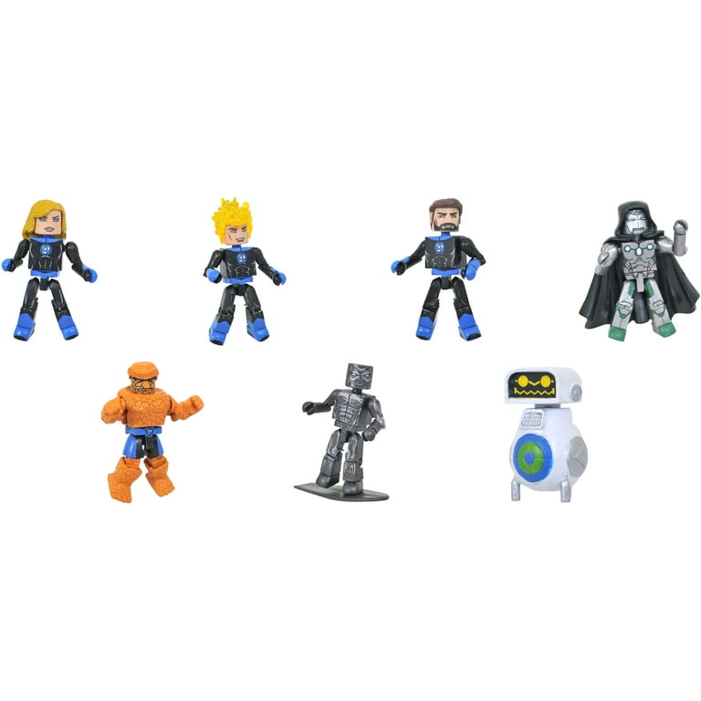DIAMOND SELECT TOYS Marvel Minimates: Fantastic Four Deluxe