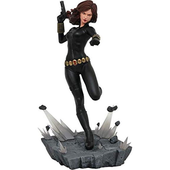 DIAMOND SELECT TOYS Marvel Premier Collection: Black Widow Resin Statue, Multicolor, 11 inches