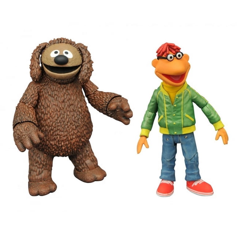 Muppets Toy Figurines: Scooter and Rowlf Action Figure Two-Pack