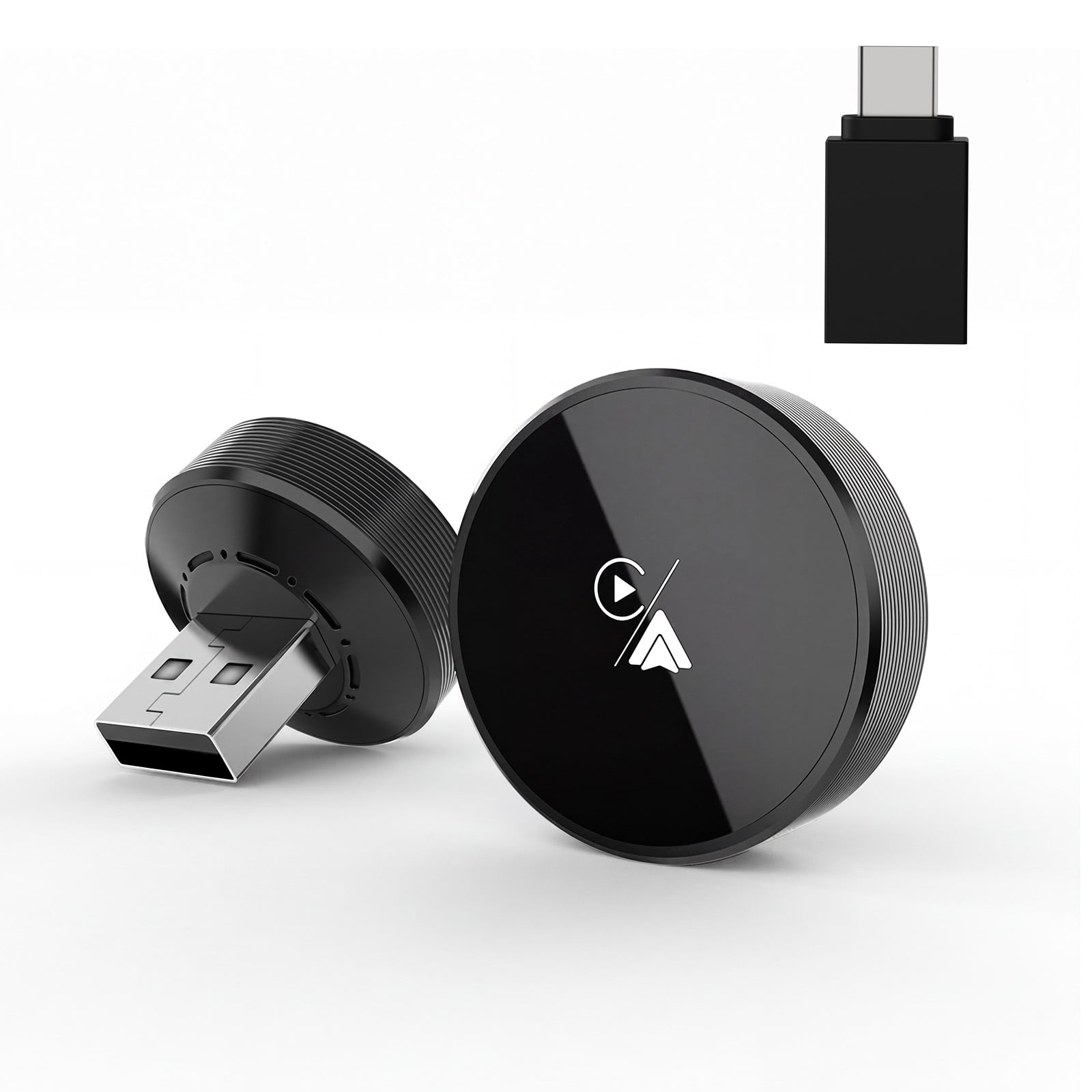 DIAMOOKY 2026 2-in-1 Wireless CarPlay & Android Auto Adapter, Wireless ...
