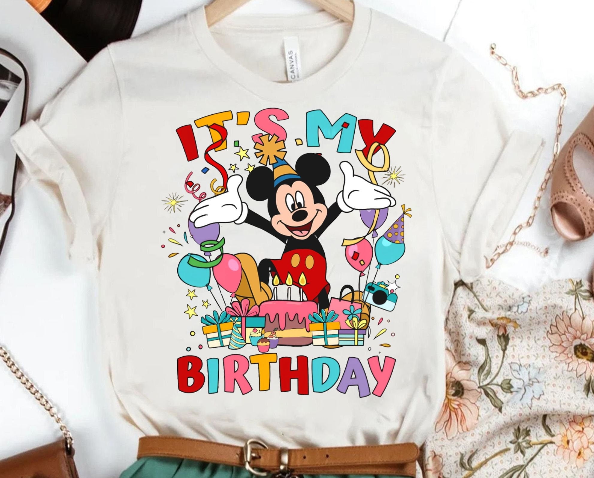 Personalized Mickey 2nd Birthday Shirt Mickey Mouse First Birthday