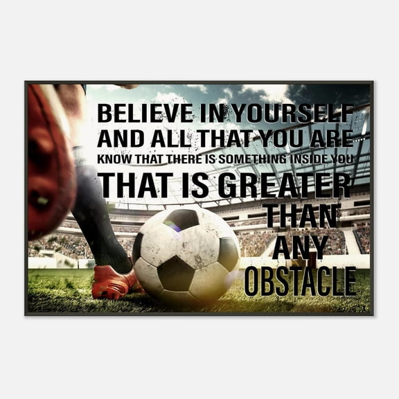 DIANANA Soccer Quote Art | Teen Athlete Gift (Digital)