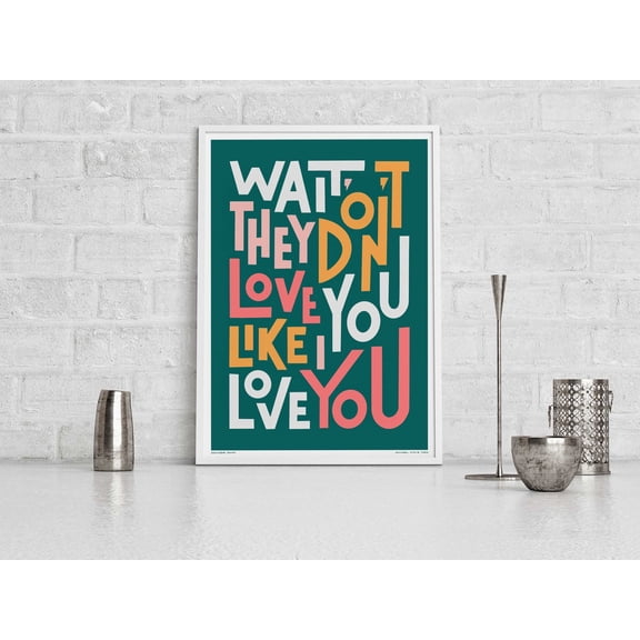 DIANANA Song Lyric Wall Art Print: Indie Music Poster