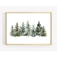 thumbnail image 1 of DIANANA christmas tree | winter landscape | pine tree art | christmas wall art | winter wall art | wall art, 1 of 3