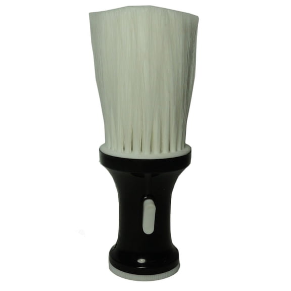 Powder Neck Duster Black Nylon Bristles Talc Dispenser