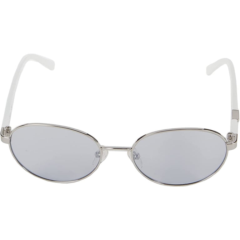 DIANE VON FURSTENBERG-DVF845S RAE 015 Oval Sunglasses Silver  display picture 3