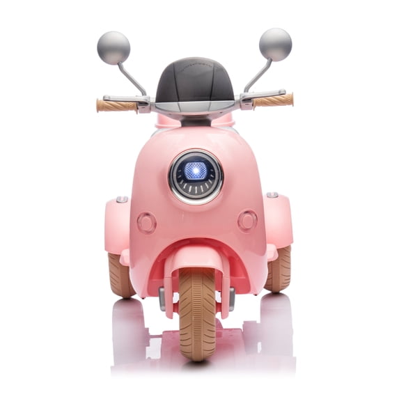 DIANJIE 12V Dual Motor Two Seater Three Wheel Electric Ride On Motorcycle For Users Aged 3 6