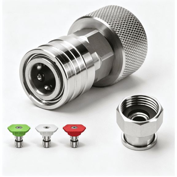 DIANJIE Three Quarter Inch To One Quarter Inch Quick Connect Garden Hose Adapter